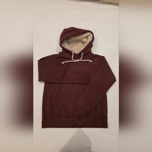 Bluenotes Maroon Hoodie with Cream Lining